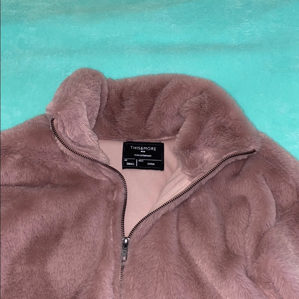 Mauve toy story bear hoodie